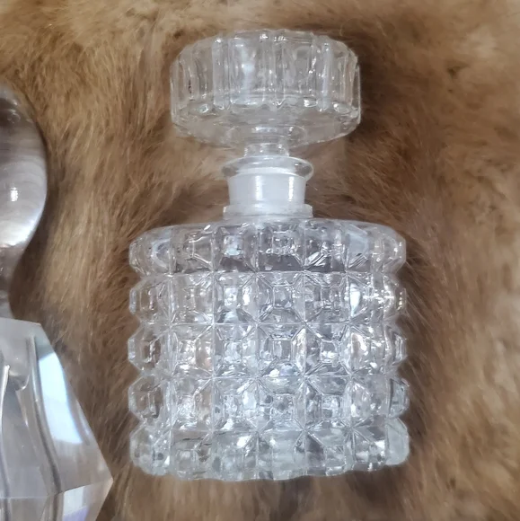 Vintage Crystal perfume bottles Empty France USA - Picture 6 of 15